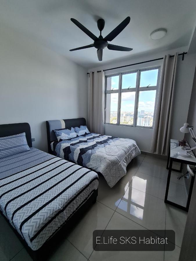 Pangsapuri E Life Sks Habitat With Wifi Netflix *
