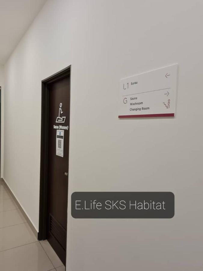 Pangsapuri E Life Sks Habitat With Wifi Netflix